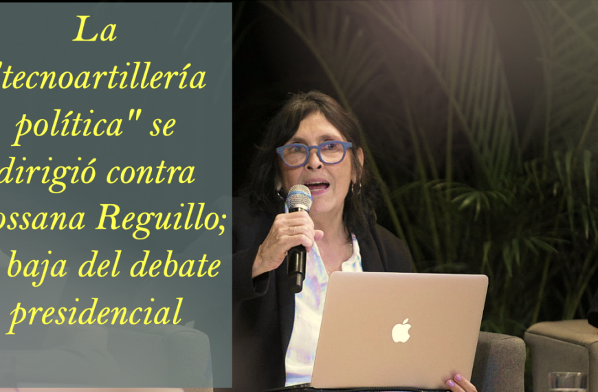 En memoria. La «tecnoartillería política» contra Rossana Reguillo; se baja del debate presidencial